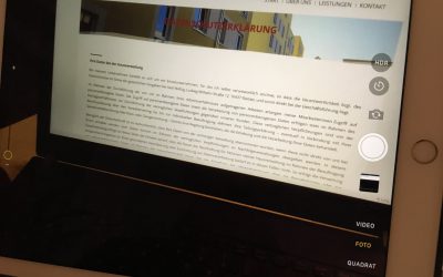 Vom Datenschutz und vom täglichen Leben